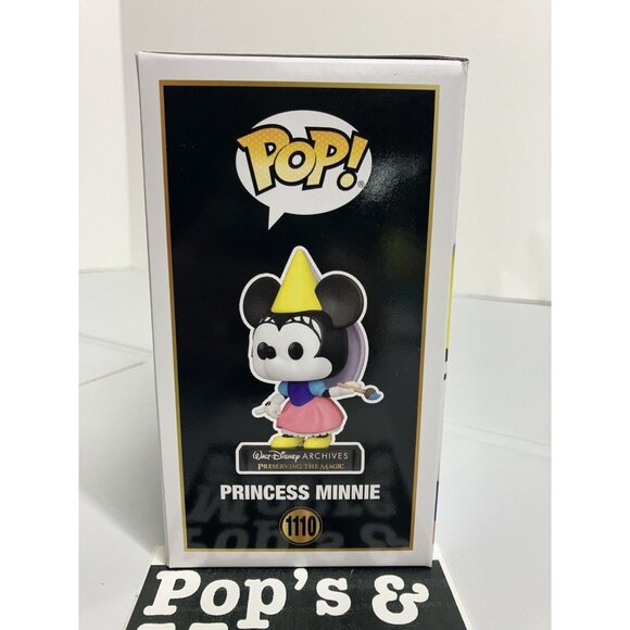 Funko Pop! Walt Disney Archives: Princess Minnie #1110 Vinyl Figure Brand New - Picture 5 of 7